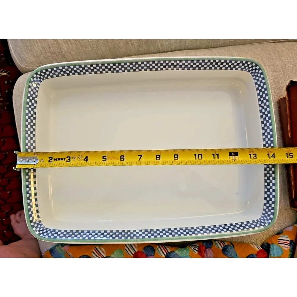 Villeroy & Boch Switch 3 Castell 14x10 Porcelain Lasagna Pan Casserole Pristine